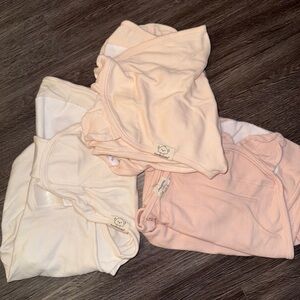 girls velcro swaddles